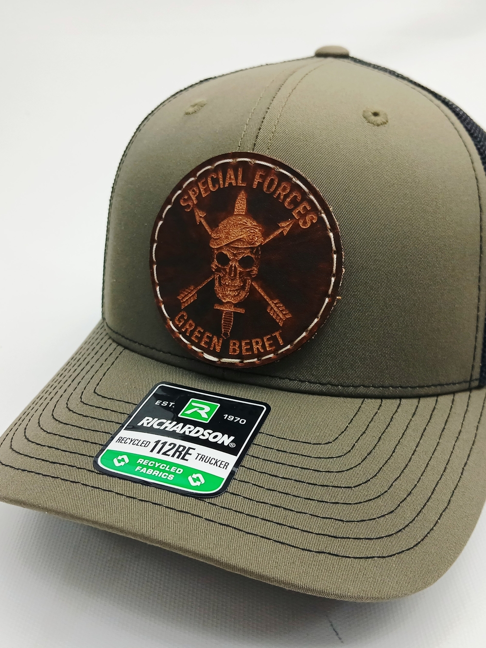 Richardson Olive Green 'Special Forces Green Beret' Trucker Hat